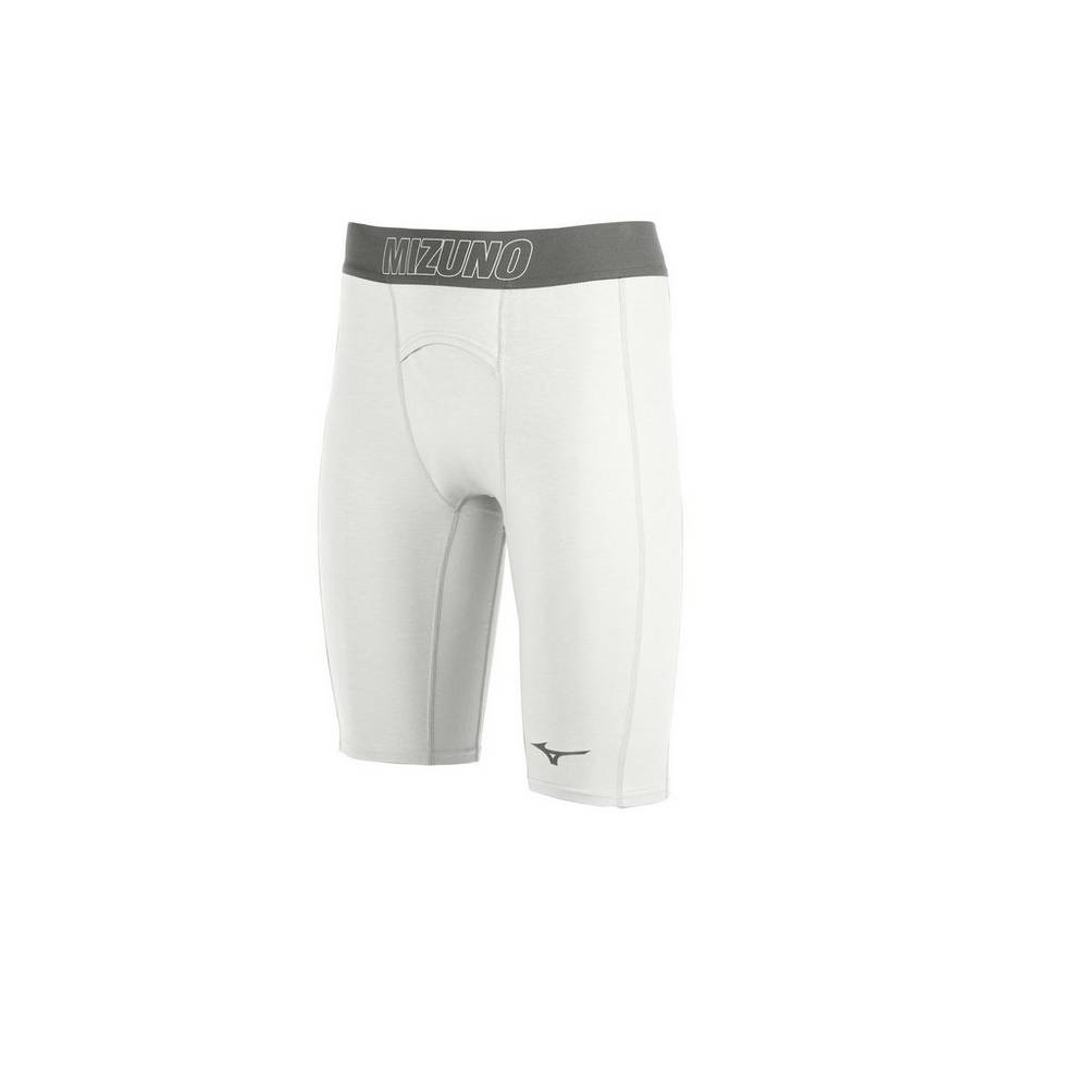 Calções Mizuno Baseball The Arrival Compression - Homem - Branco - IBCFW2394